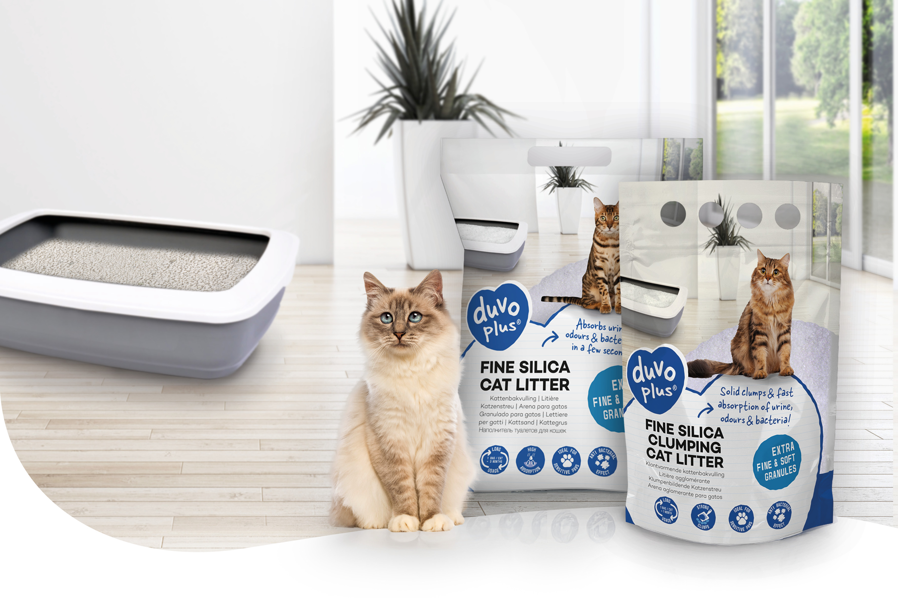 duvoplus Litière Silica pour chat : découvrez tous les avantages !