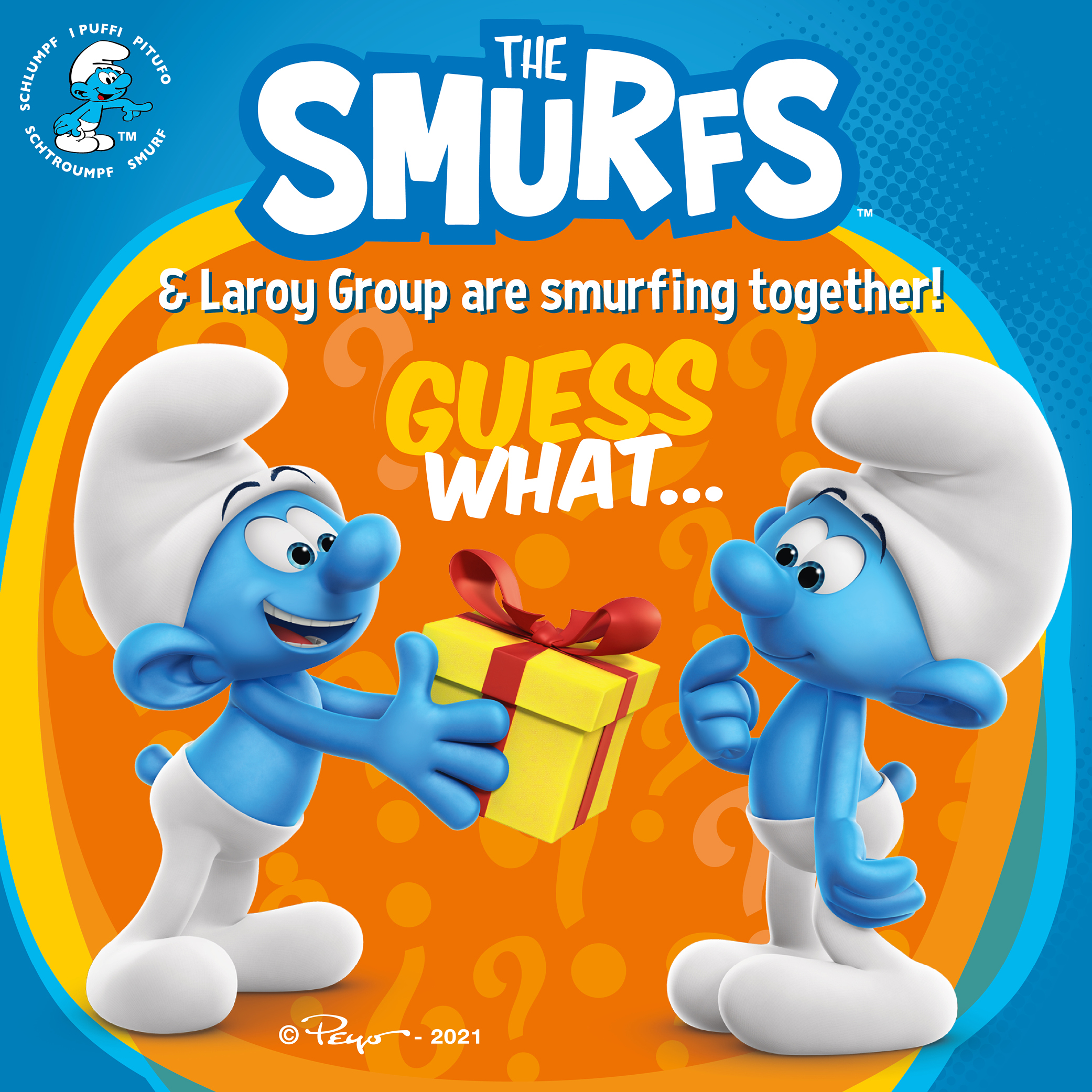 Laroy Group and the smurfs!